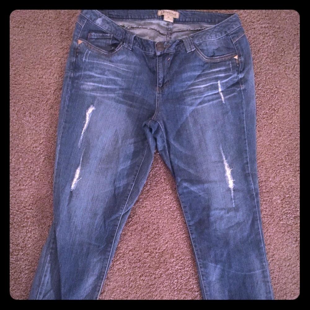 Nordstroms Democracy distressed  jeans (size 16)
